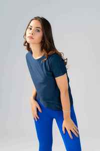 T-shirt en tricot pour homme, motif lettres, 100% coton, haute qualité, pour adultes, vente en ligne à bas prix - Product Image 2