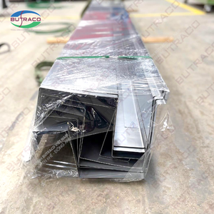 Gouttières en acier inoxydable 304 conçues sur mesure, personnalisables en couleur et en taille avec des dessins techniques 3D - Product Image 6