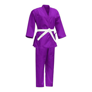 Kimono de karaté respirant à séchage rapide, design professionnel, uni, personnalisable, haute qualité, 100% coton 220g - Product Image 3