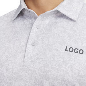 Polo Deportivo para Hombre con Estampado Playoff 3.0, de Secado Rápido, Transpirable, Elástico, para Golf, con Logotipo Personalizado, OEM, Ropa Deportiva Premium - Product Image 4