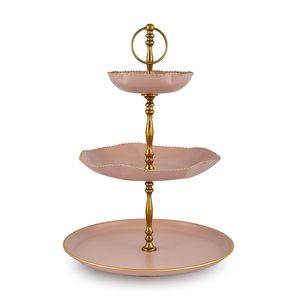 Soporte Metálico para Pasteles y Cupcakes, Bandeja de Comida, Soporte Metálico de Varios Niveles para Decoración de Postres, Soporte para Pasteles a Precio Económico - Product Image 1