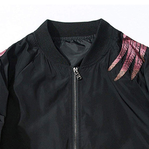Premium Bomber Style - Custom <b>Men</b>’s <b>Lightweight</b> Bomber <b>Jacket</b> - 100% Breathable Cotton Shell with Warm Poly-Cotton Filling - Product Image 5