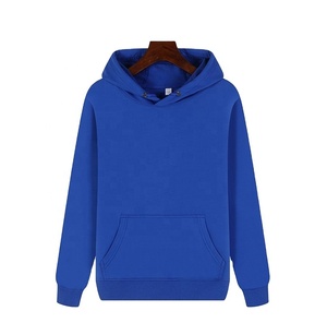 เสื้อกันหนาวแบบสวมหัวลำลองของผู้ชาย,สเวตเตอร์มีฮู้ดผ้าฝ้าย Spandex Luvtroja Blank Logo Streetwear - Product Image 1