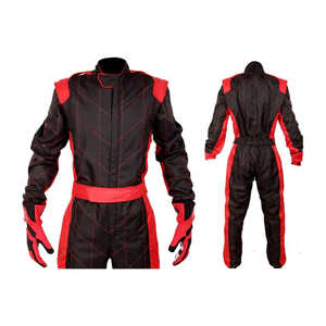 Traje de Carreras Personalizado OEM Unisex, Deportivo, Impermeable, Transpirable, de Spandex/Algodón, Manga Larga, Tallas Grandes, para Karting - Product Image 5