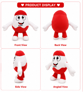 Juguete de peluche Kinder Joy, juguete de peluche sorpresa en forma de huevo, lindo juguete de peluche estilo huevo de chocolate, juguete de peluche suave para bebés, juguete de peluche para niños - Product Image 4