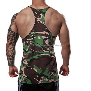 Débardeur Homme de Sport et Décontracté, Col Montant, Sans Manches, Respirant, en Coton et Polyester Tricoté – Meilleure Vente en Gros - Product Image 5