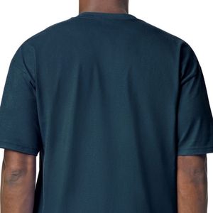 เสื้อยืดผู้ชายสีน้ำเงิน Dusk Maxweight สำหรับผู้ใหญ่, เสื้อยืดผ้าฝ้ายพรีเมียมเนื้อหนา, เสื้อคอกลมแขนสั้นทรงโอเวอร์ไซส์ลำลอง - Product Image 5