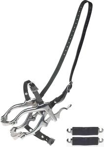 Espéculo bucal completo para caballos con correas de cuero, equipo veterinario para agricultores GUJJAR SURGICAL INTERNATIONAL - Product Image 3