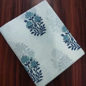 Tissu 100% coton imprimé à la main, écologique, respirant, séchage rapide, poids moyen, 90 GSM, pour vêtements et usage domestique - Product Image 1