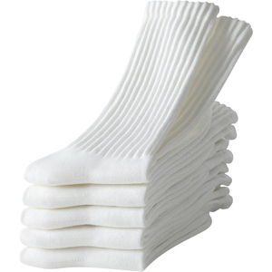 Calcetines de tripulación al por mayor 2026: Calcetines desechables de estilo regular, transpirables, de punto a rayas, de grosor estándar para adultos, para uso casual. - Product Image 3