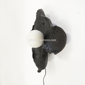 Zaya Teak Wood Wall Lamp Decorative Exotic Style Wall <b>Light</b> for Home Interior Bedroom Living Room Hotel - Product Image 3