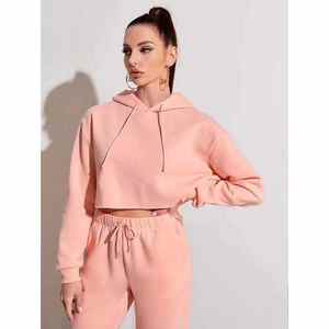 Conjunto Deportivo de Verano para Mujer, Tallas Grandes, Transpirable, Resistente al Viento, Ecológico, Pantalones Deportivos y Sudadera con Capucha, Dos Piezas, Personalizable con Serigrafía - Product Image 3