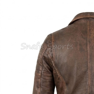 เสื้อแจ็คเก็ตหนังผู้ชายสไตล์สตรีทแฟชั่น คุณภาพพรีเมียม สวมใส่สบาย ทันสมัย - Product Image 6