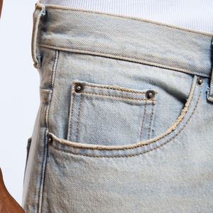 Fresh Drop <b>Men's</b> Stonewashed Denim Wide Leg <b>Jeans</b> <b>High</b> <b>Waist</b> Loose Fit Casual Streetwear Pants Spring Cotton Woven Lightweight - Product Image 6