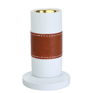 Quemador de Incienso NobleNoor, Soporte de Incienso Artesanal Premium de Madera y Cuero con un Impresionante Diseño Árabe Multicolor para Oud - Product Image 4