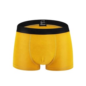 Calzoncillos bóxer de algodón para hombre, de color sólido, suaves, cómodos, ecológicos, proveedor OEM, ropa interior al por mayor. - Product Image 5