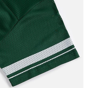 Maillot de football américain rétro en maille pour hommes et femmes, coupe ample et oversize, en polyester, style streetwear, pour l'été et les tenues décontractées - Product Image 4