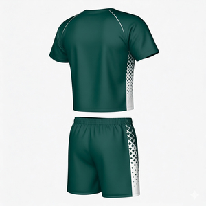 Tenues de lacrosse personnalisées à manches courtes, nouveau design élégant, impression numérique, coupe athlétique, ensemble maillot et short de lacrosse - Product Image 3