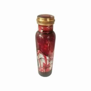Red Copper Water Bottle Gift Box Design Gold Lid Eco-Friendly Outdoor Portable Travel <b>Drinkware</b> Novelty Style-Indian Home Crafts - Product Image 4