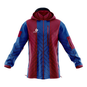 Chaqueta de Esquí con Capucha Sublimada Personalizada, Impermeable, Cortavientos, Transpirable, Ropa Deportiva, Proveedor OEM - Product Image 1