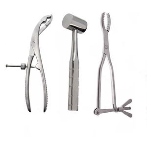 Ensemble d'instruments orthopédiques personnalisés avec forceps de maintien osseux, kit chirurgical en acier inoxydable pour traumatologie et chirurgie osseuse - Product Image 2