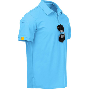 Chemises polo actives pour hommes personnalisées, vêtements de sport respirants, vêtements d'équipe légers, fabricant au Pakistan - Product Image 1