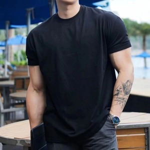 เสื้อยืดออกกำลังกายผู้ชาย สปอร์ต แคชชวล แห้งเร็ว ระบายอากาศได้ดี ผ้าฝ้ายผสมสแปนเด็กซ์ คุณภาพสูง สำหรับวิ่งและฟิตเนส - Product Image 6