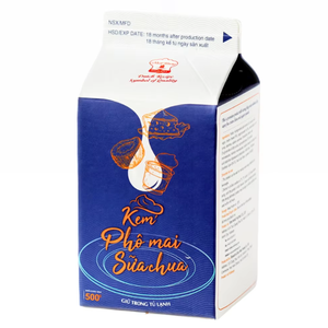 ครีมเทียมคุณภาพส่งออกสำหรับเครื่องดื่ม ไม่ผสมนม ผลิตแบบ OEM/ODM ฮาลาล โยเกิร์ต ชีส ครีมสำหรับของหวาน กาแฟ และชานม 500 กรัม ราคาดี มีจำหน่าย - Product Image 1