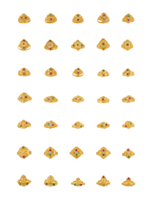 Anillos de Oro Sólido de 22K |   Anillos de Oro con Sello 916 de Diseño Tradicional y Moderno para Uso Diario, Regalos, Bodas, Cumpleaños y Aniversarios - Product Image 4