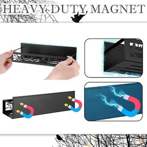 Set di 2 Portaspezie Magnetici a Forma di Uccello, Cestello Magnetico in Metallo per Frigorifero, Organizzatori per Condimenti, Decorazione Casa K - Product Image 3