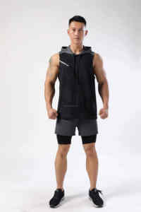 Haut de sport sans manches pour homme, débardeur de musculation pour l'entraînement, la course et les vêtements de sport décontractés - Product Image 5