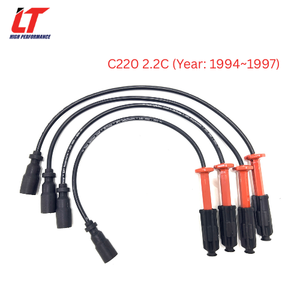 Ensemble de fils d'allumage en silicone de 7 mm avec garantie longue durée d'un an pour Mercedes Benz C220 pour assurer un flux de courant stable - Product Image 6