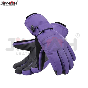 High Quality Different Color Leather <b>Ski</b> Gloves Water Resistant Functional Warm <b>Ski</b> Gloves Reasonable Prices <b>Ski</b> Gloves - Product Image 2