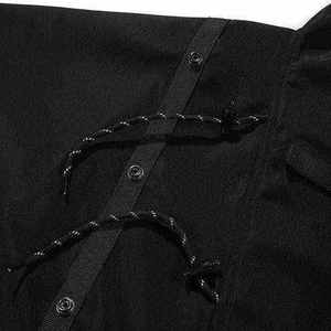 Men's Waterproof <b>Techwear</b> <b>Jacket</b> Tactical Streetwear Multi-Pocket Cargo Hooded Windbreaker Harajuku Urban Functional Outwear - Product Image 6