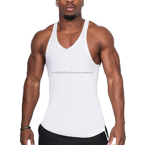 Débardeur en coton pour homme pour les séances d'entraînement en salle de sport, respirant, vêtement de sport, débardeur de sport pour homme - Product Image 1