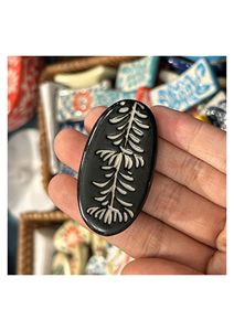 Lindo Reposapalillos de Cerámica con Forma de Pez, Decoración de Mesa de Cerámica Esmaltada Hecha a Mano para Restaurantes y Tiendas de Regalos - Product Image 5