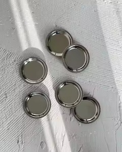 Premium Handmade Metal <b>Coaster</b> <b>Set</b> for Kitchen Dining Room and Office Table Decoration - Product Image 6
