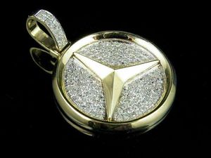 Colgante de Moissanita en Forma de Estrella, Plata 925, Oro Sólido de 18K, Totalmente Cubierto de Diamantes, Amuleto de Lujo, Joyería Unisex - Product Image 3
