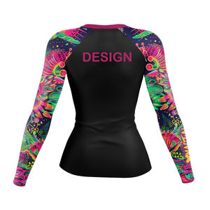 Traje de Baño de Manga Larga 2026, Traje de Baño de Una Pieza con Estampado de Diseñador, Traje de Baño Personalizado para Surf, para Mujer - Product Image 4