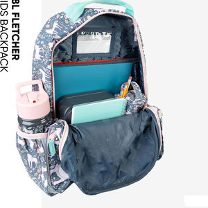 Mochila Casual Fletcher de 18L, Diseño de Paneles Multicolor, Ligera, Cierre de Cremallera, Unisex, Uso Diario - Product Image 5