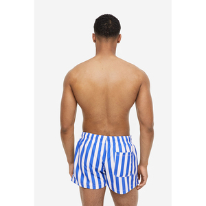 Shorts de bain décontractés pour hommes, été, plage, couleur unie, service OEM, séchage rapide, imperméables, couleurs personnalisées - Product Image 4