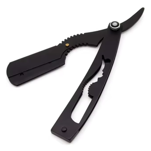 Navajas de afeitar rectas de acero inoxidable de la mejor calidad al por mayor para salón, productos de primera para barbería, navaja de afeitar en venta - Product Image 5