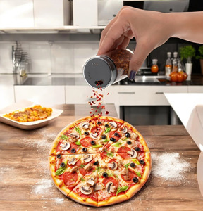 Estante Giratorio de Doble Nivel para Especias de Cocina, de Plástico PP, Portátil y Duradero, con Capacidad para 360 Grados de Rotación - Product Image 2