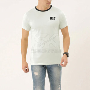 Camiseta de hombre 100% algodón, estampada, de corte holgado, manga corta, precio bajo, transpirable y ligera. - Product Image 3