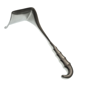 เครื่องมือแพทย์แบบดึงเนื้อเยื่อ Kelly Retractor ขนาด 9.5 นิ้ว พร้อมด้ามจับ ใบมีดขนาดกลาง 2 x 2.5 นิ้ว ทำจากเหล็กกล้าไร้สนิมสำหรับผ่าตัด - Product Image 2