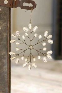 Luxury Metal Christmas <b>Tree</b> <b>Ornament</b> With Beads And Star Top Handicraft Decor - Product Image 3