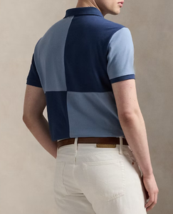 Polo de Algodón para Hombre, Corte Ajustado, Manga Corta, Cómodo, con Estampado de Color en Contraste, Diseño Simple con Botones, para Verano - Product Image 2