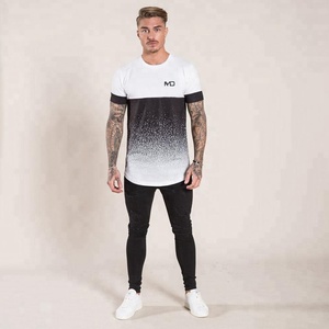 เสื้อยืดผู้ชายสีพื้นแบบออร์แกนิค ระบายอากาศได้ดี รับผลิตแบบ OEM สีเขียวคุณภาพดีที่สุด - Product Image 4