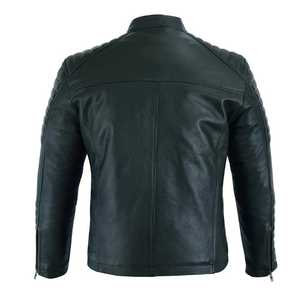 ซิปยาว YKK เสื้อแจ็คเก็ตหนังผู้ชายลำลอง ราคาขายส่ง เสื้อแจ็คเก็ตหนังขายดี เสื้อแจ็คเก็ตหนังสำหรับฤดูหนาว 2026 - Product Image 6