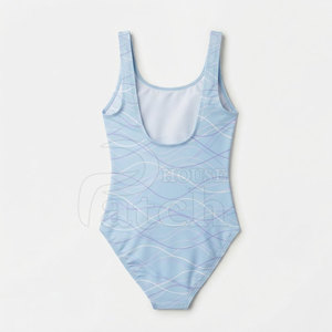 Maillot de bain une pièce imprimé sur mesure pour femme, maillot de bain athlétique à séchage rapide en tissu extensible, pour la plage, la piscine, le sport et l'entraînement, vente en gros - Product Image 2
